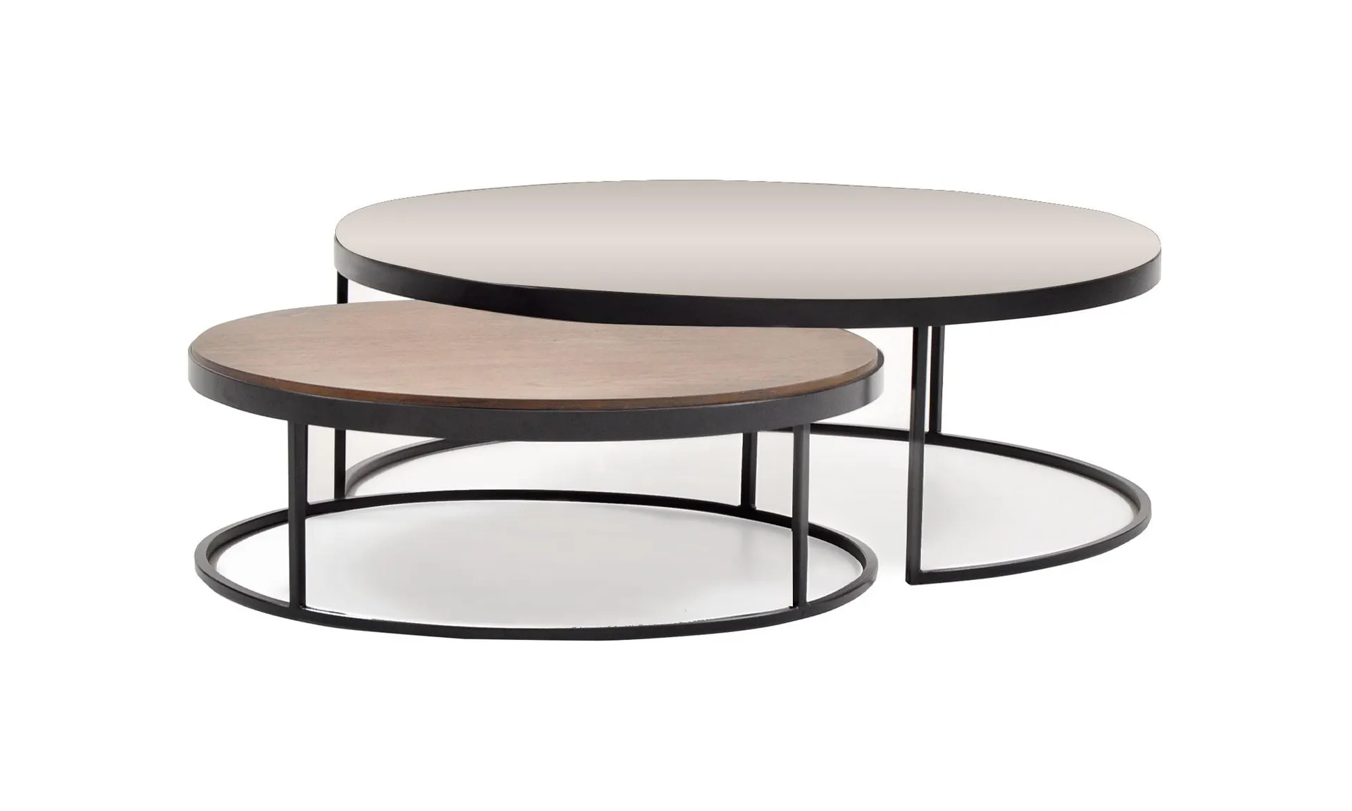 Juego De Mesas Centro Luna Esp/Mad