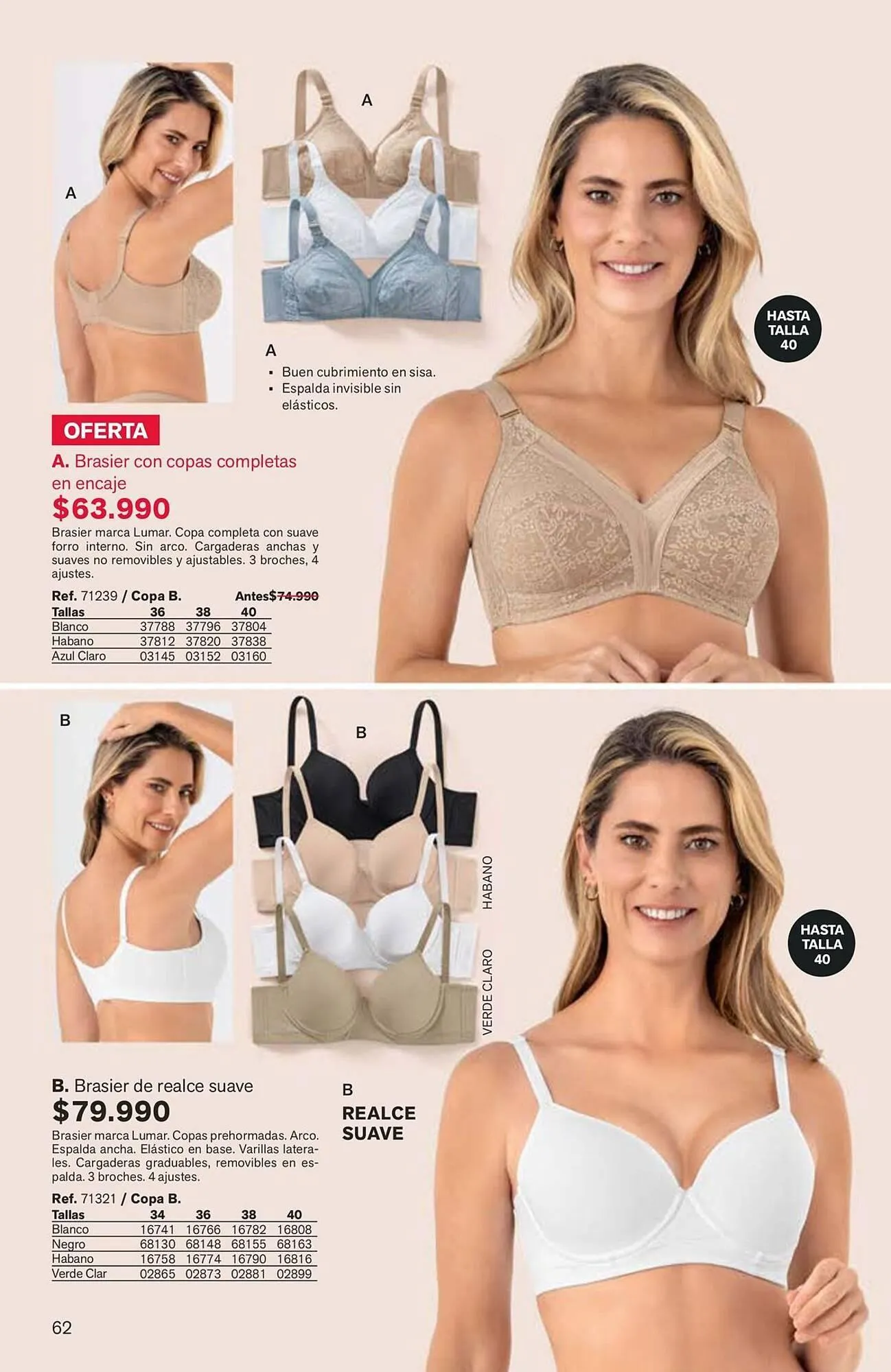 Catalogo de Catálogo Leonisa 17 de abril al 6 de mayo 2026 - Pag 62