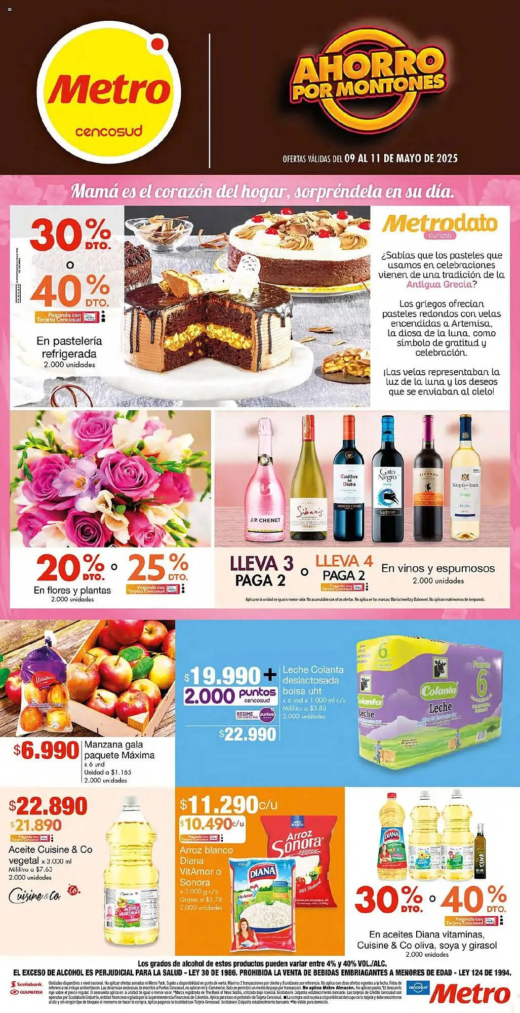 Catalogo de Catálogo Metro 9 de mayo al 11 de mayo 2025 - Pag 1