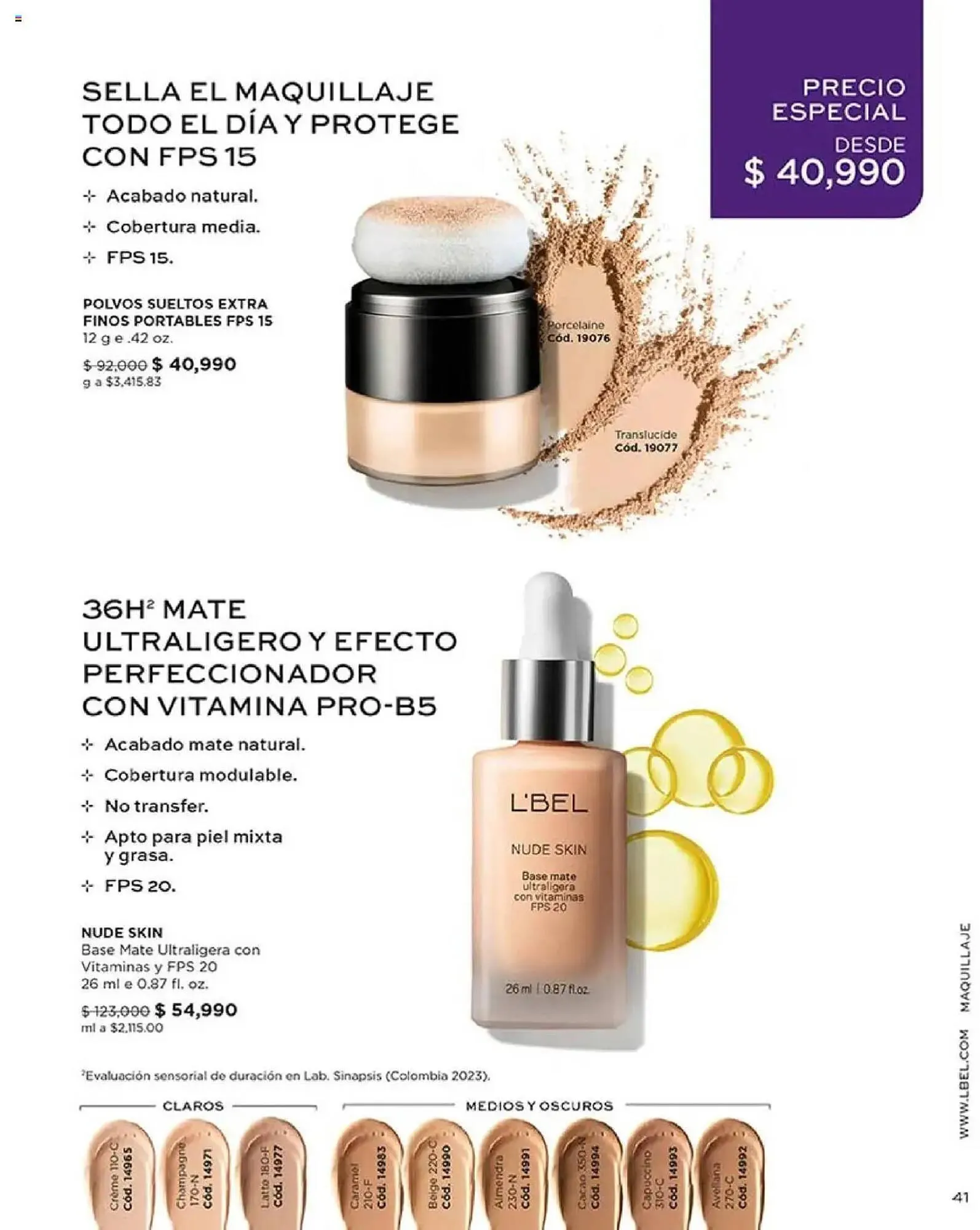 Catalogo de Catálogo L'bel 16 de junio al 7 de agosto 2025 - Pag 41