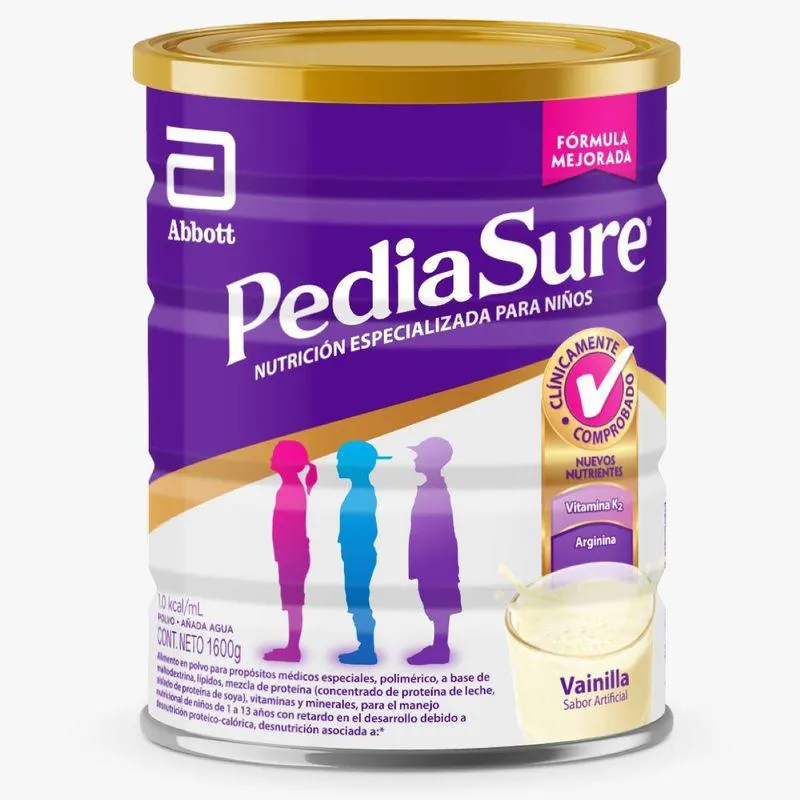 Pediasure Polvo Vainilla Tarro X 1600 Gr