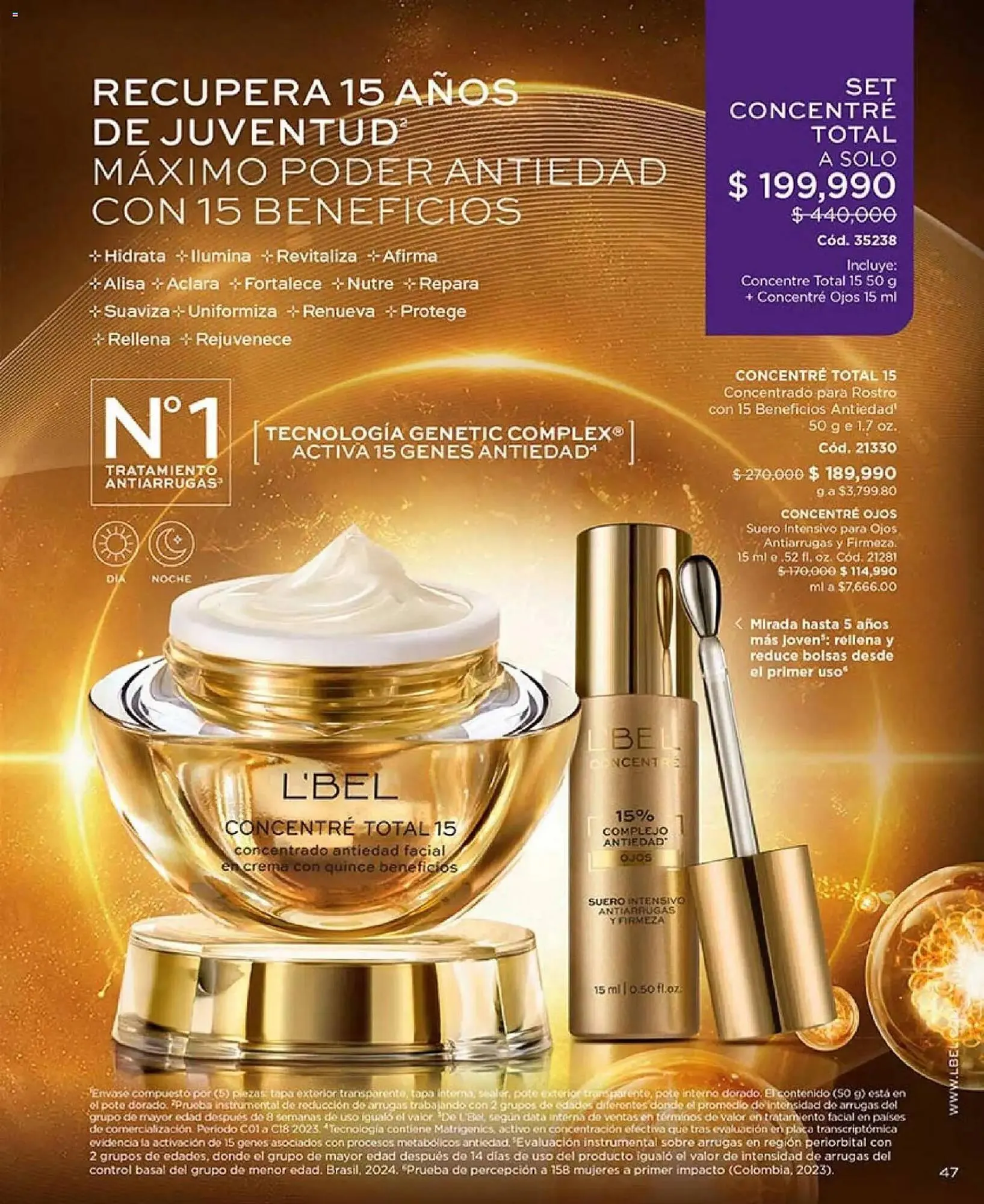 Catalogo de Catálogo L'bel 6 de enero al 15 de febrero 2026 - Pag 47