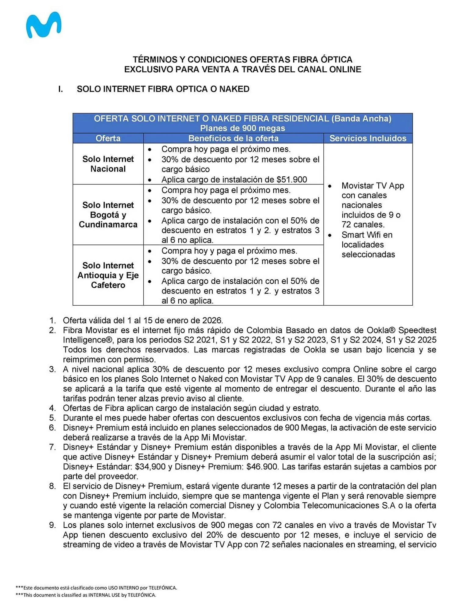 Catalogo de Catálogo Movistar 12 de enero al 15 de enero 2026 - Pag 1