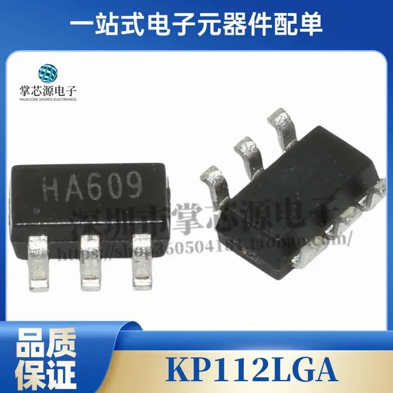 Pantalla de seda KP112LGA HA609, paquete de SOT23-6, chip electrónico integrado, IC, nuevo/original