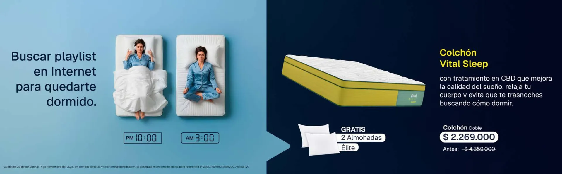 Catalogo de Catálogo Colchones El Dorado 4 de noviembre al 17 de noviembre 2025 - Pag 3