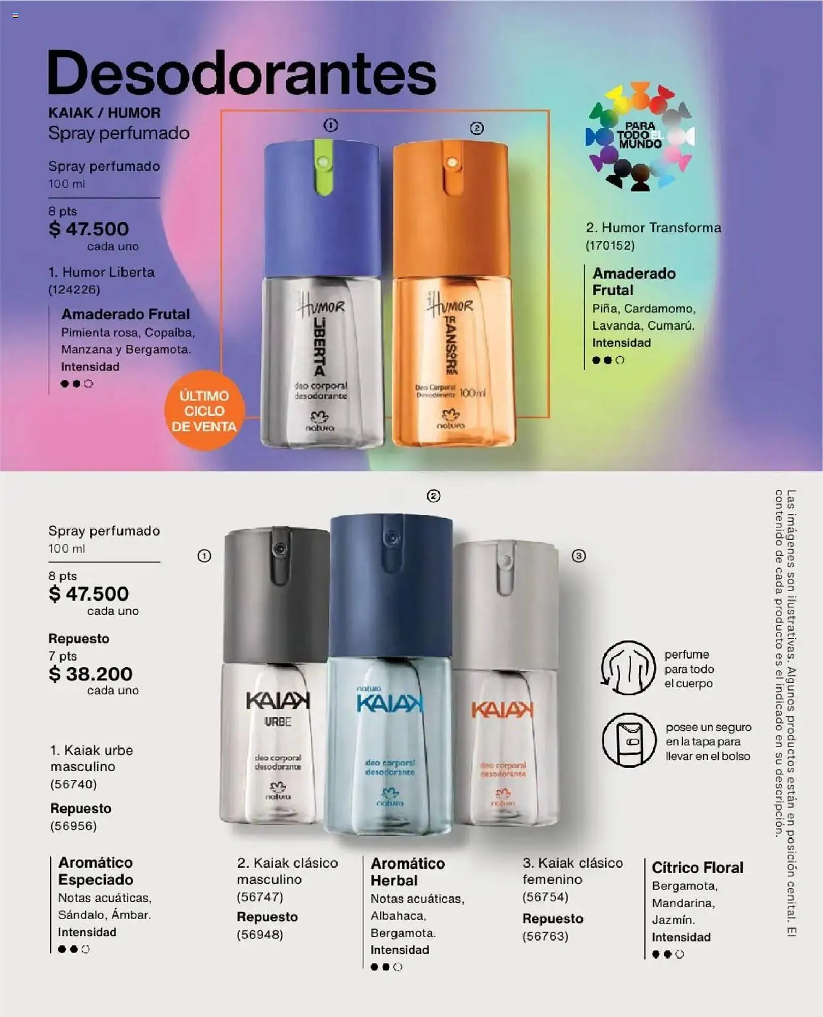 Catalogo de Catálogo Natura 23 de julio al 14 de septiembre 2025 - Pag 130