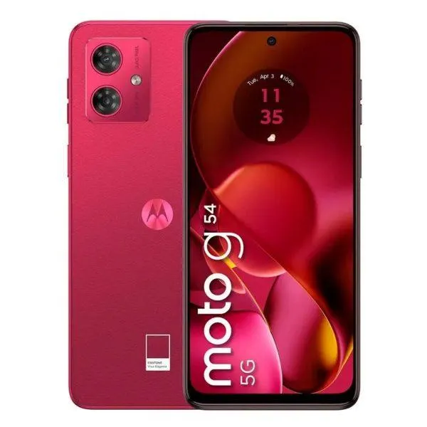 Celular MOTOROLAG54 256Gb 8Gb Magenta