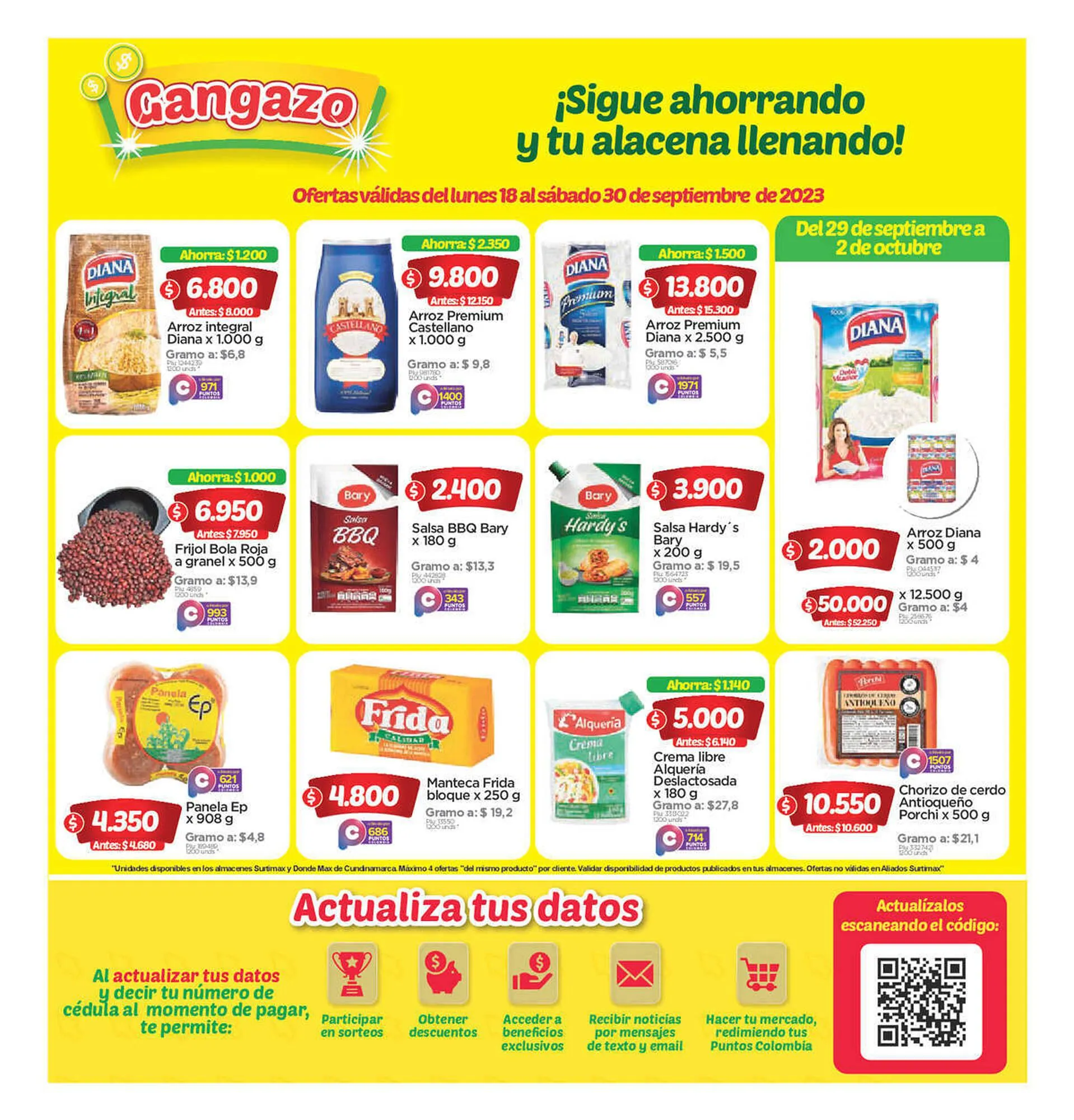 Catalogo de Catálogo Surtimax 18 de septiembre al 30 de septiembre 2023 - Pag 4