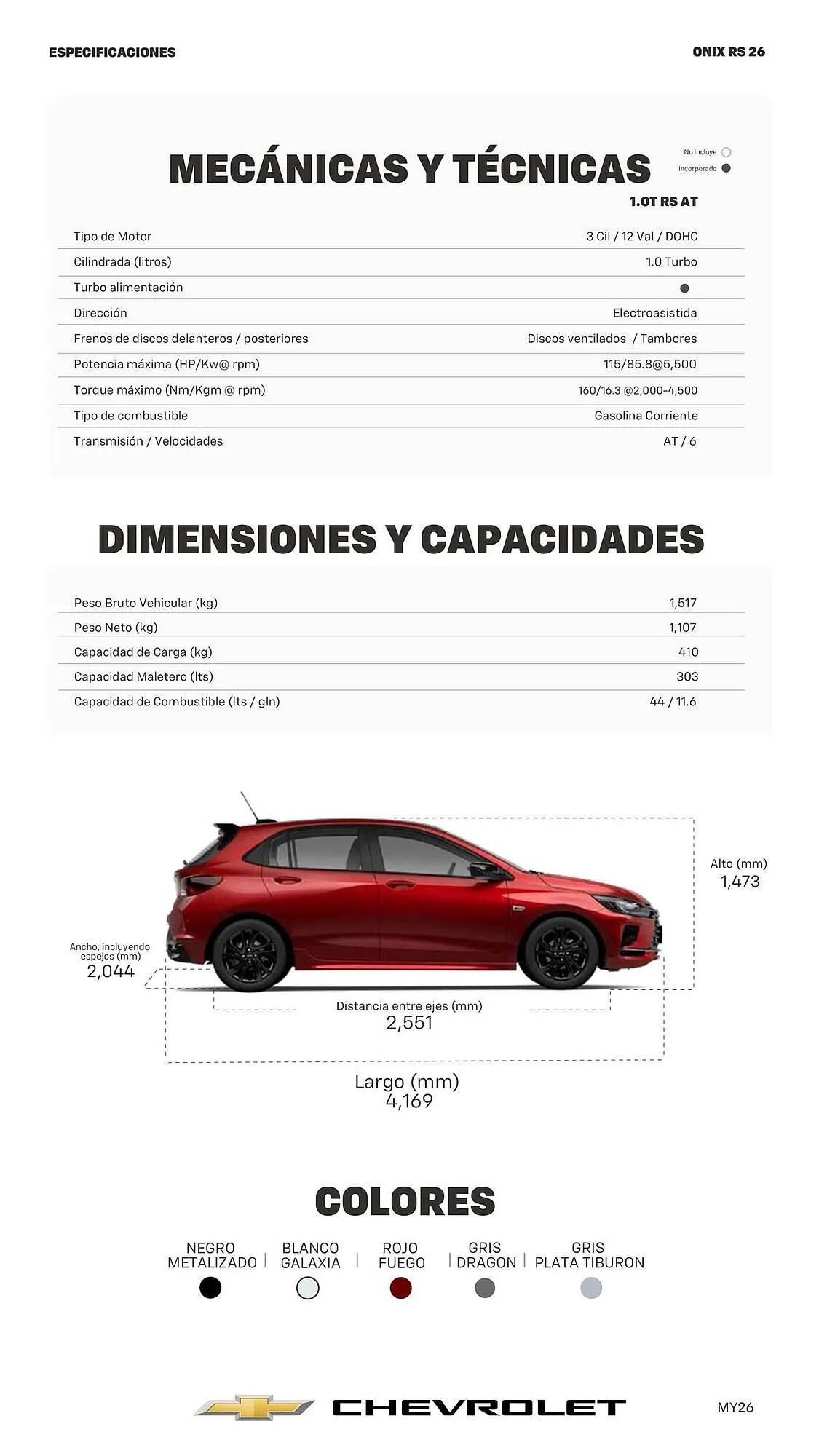Catalogo de Catálogo Chevrolet 23 de octubre al 31 de mayo 2026 - Pag 2