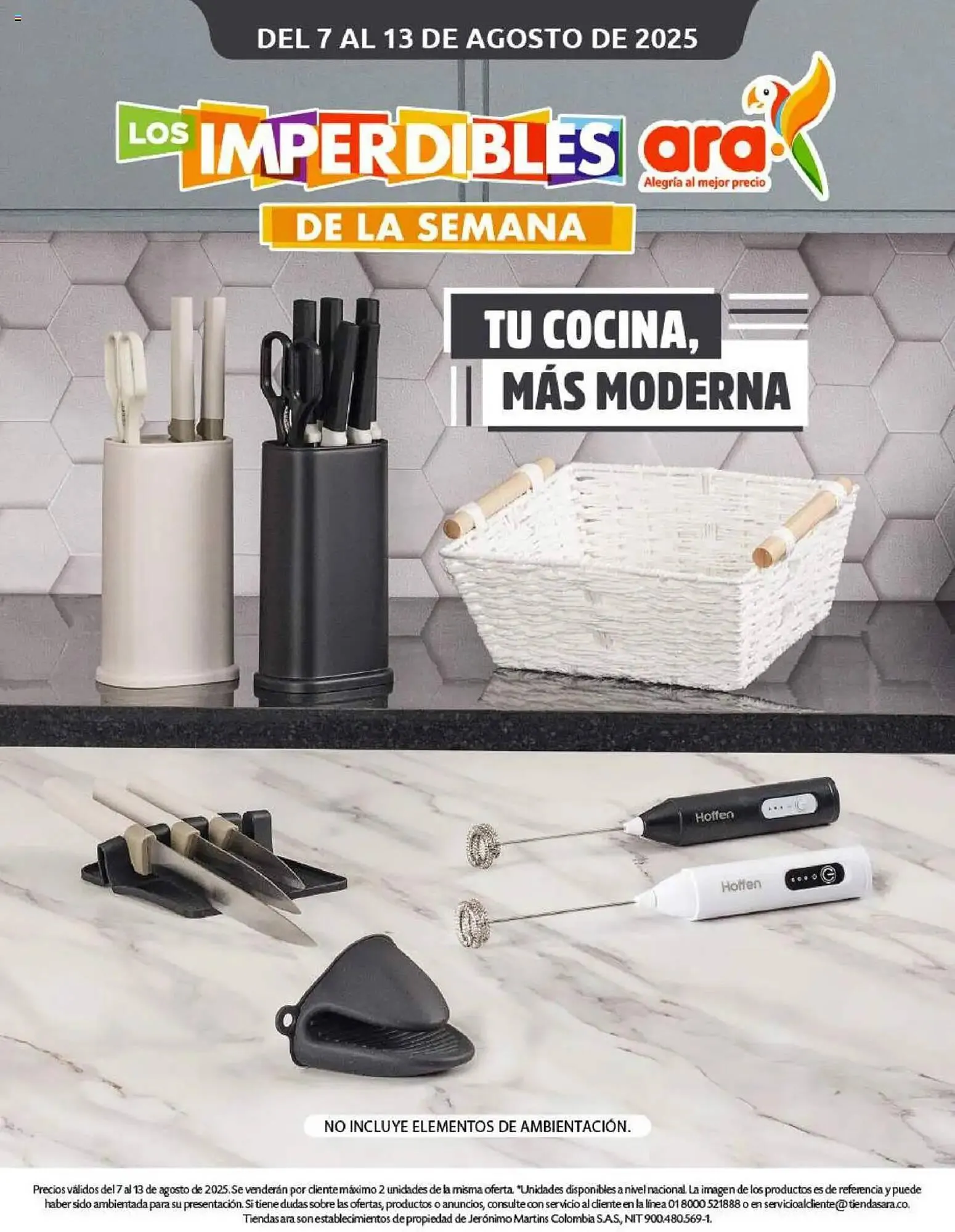 Catalogo de Catálogo Ara 7 de agosto al 15 de agosto 2025 - Pag 1