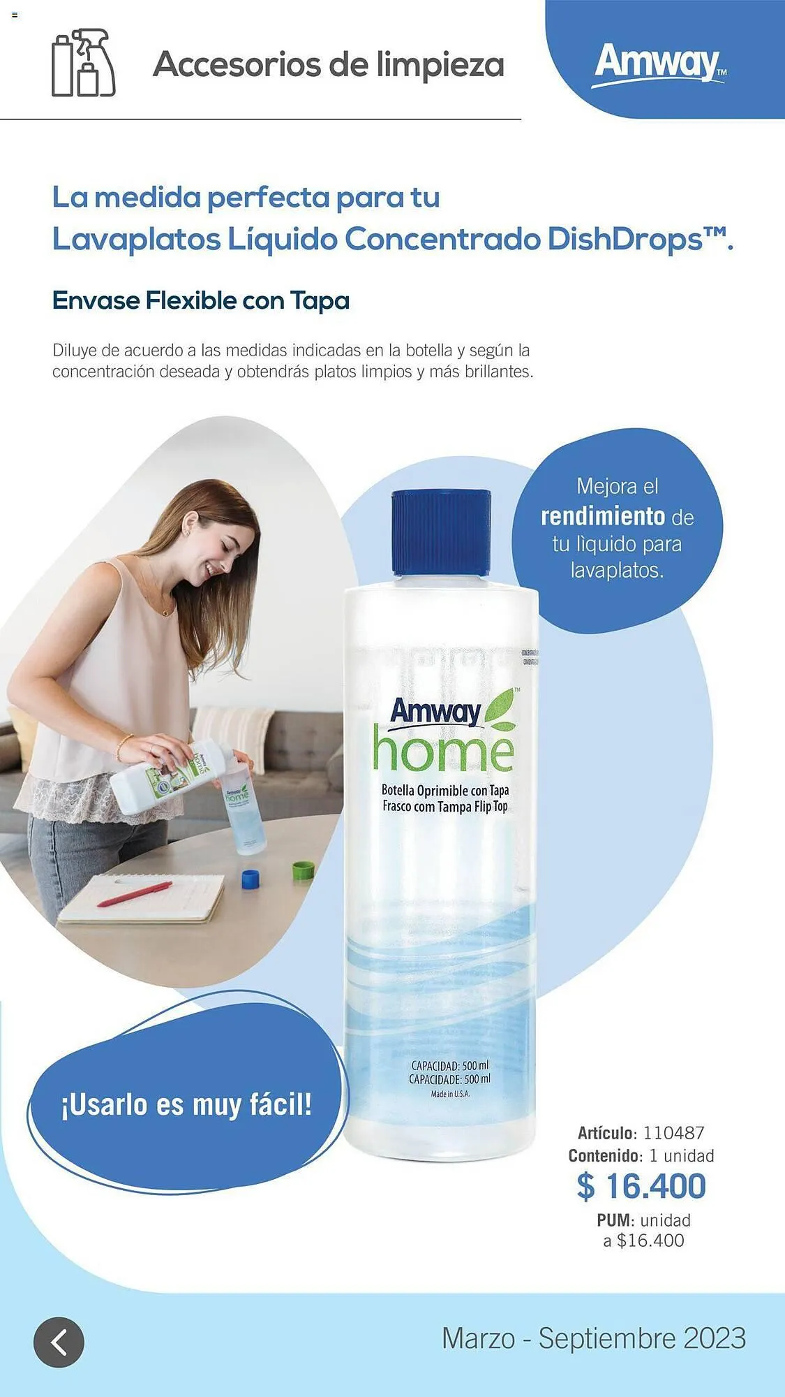 Catalogo de Catálogo Amway 31 de marzo al 1 de septiembre 2023 - Pag 14