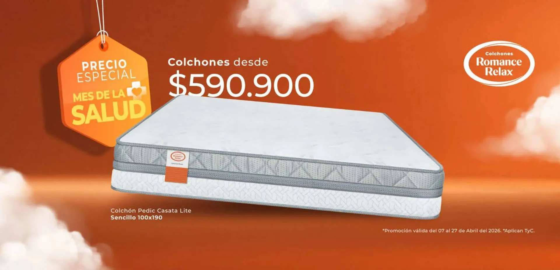 Catalogo de Catálogo Colchones Romance Relax 16 de abril al 27 de abril 2026 - Pag 3