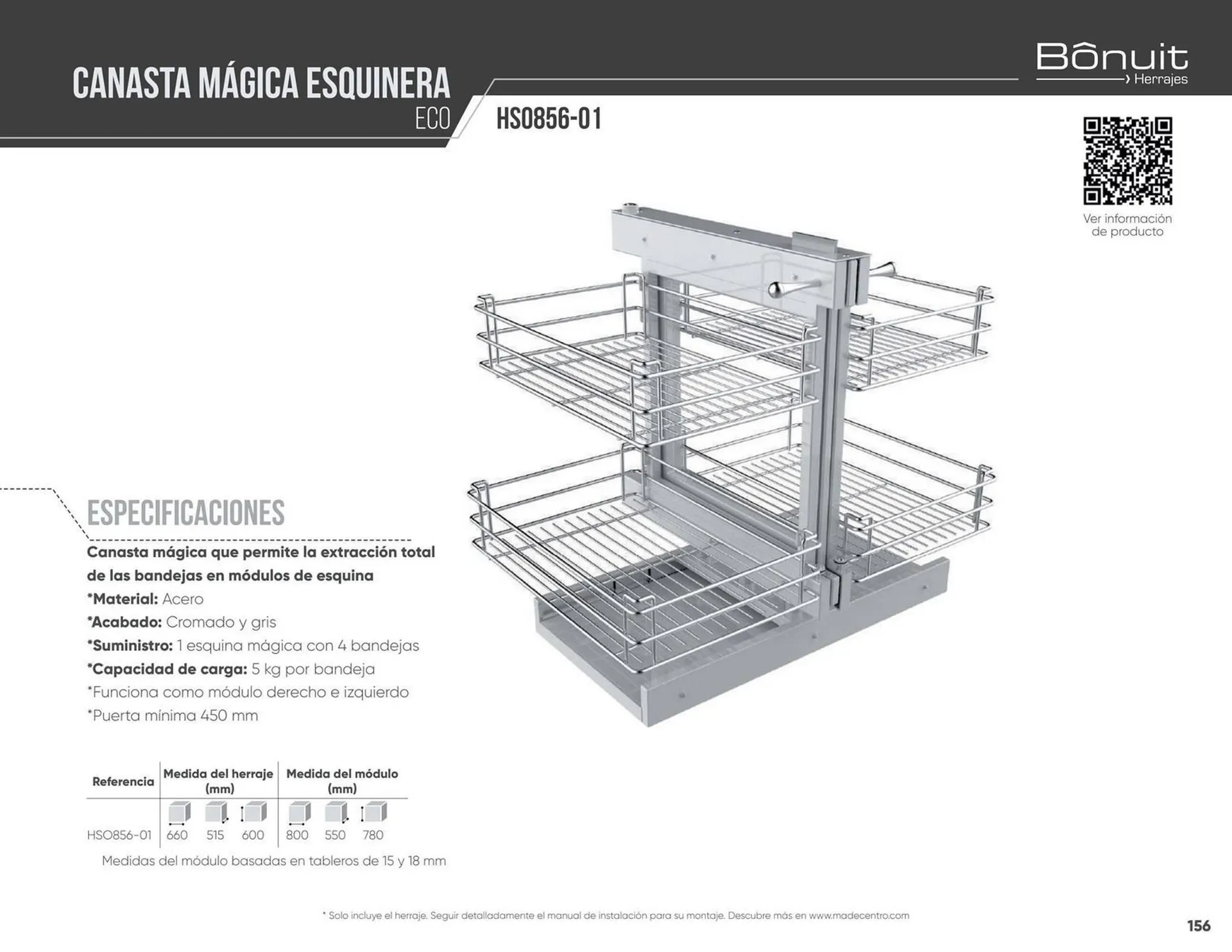 Catalogo de Catálogo Madecentro 8 de abril al 30 de abril 2025 - Pag 154