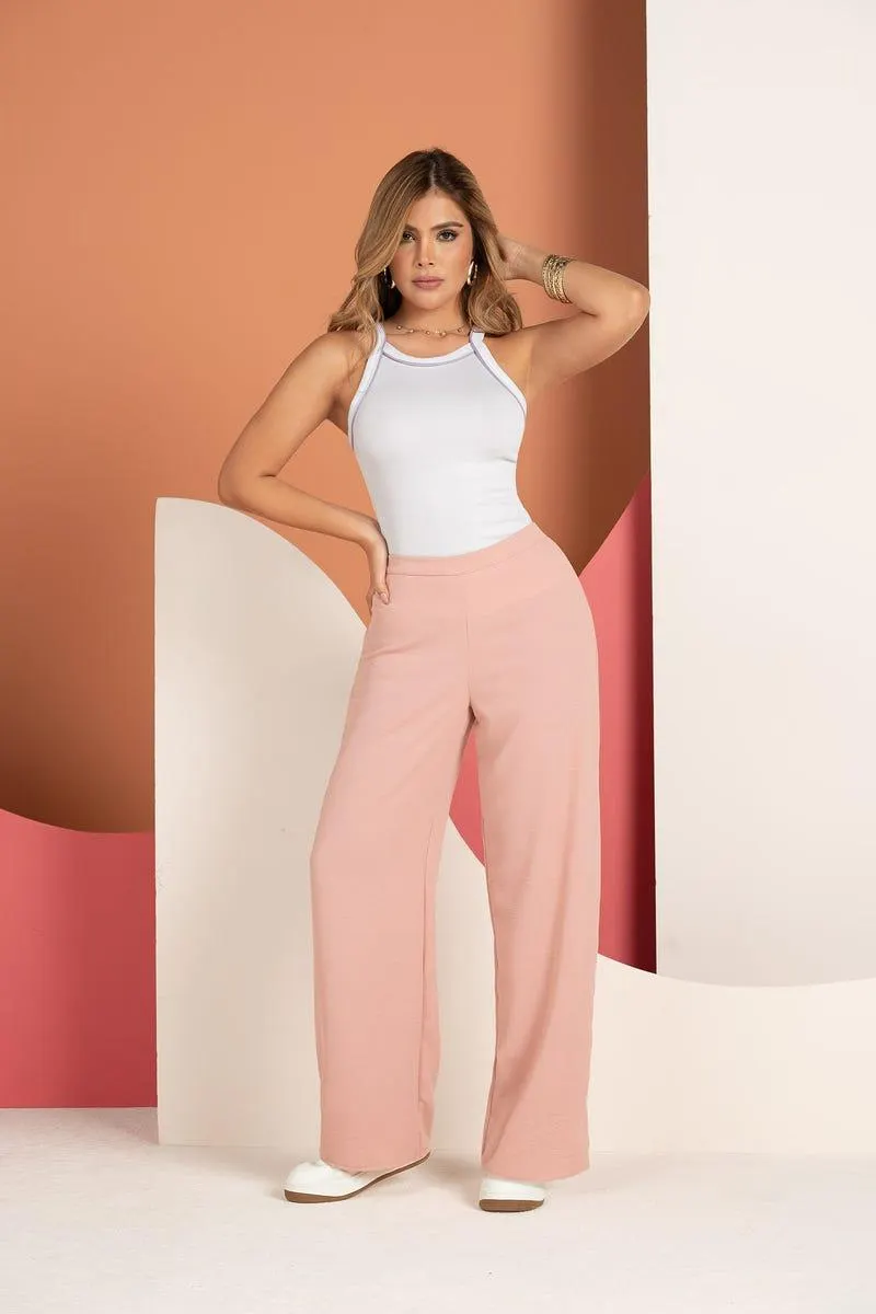 PANTALON BOTA AMPLIA Rosado