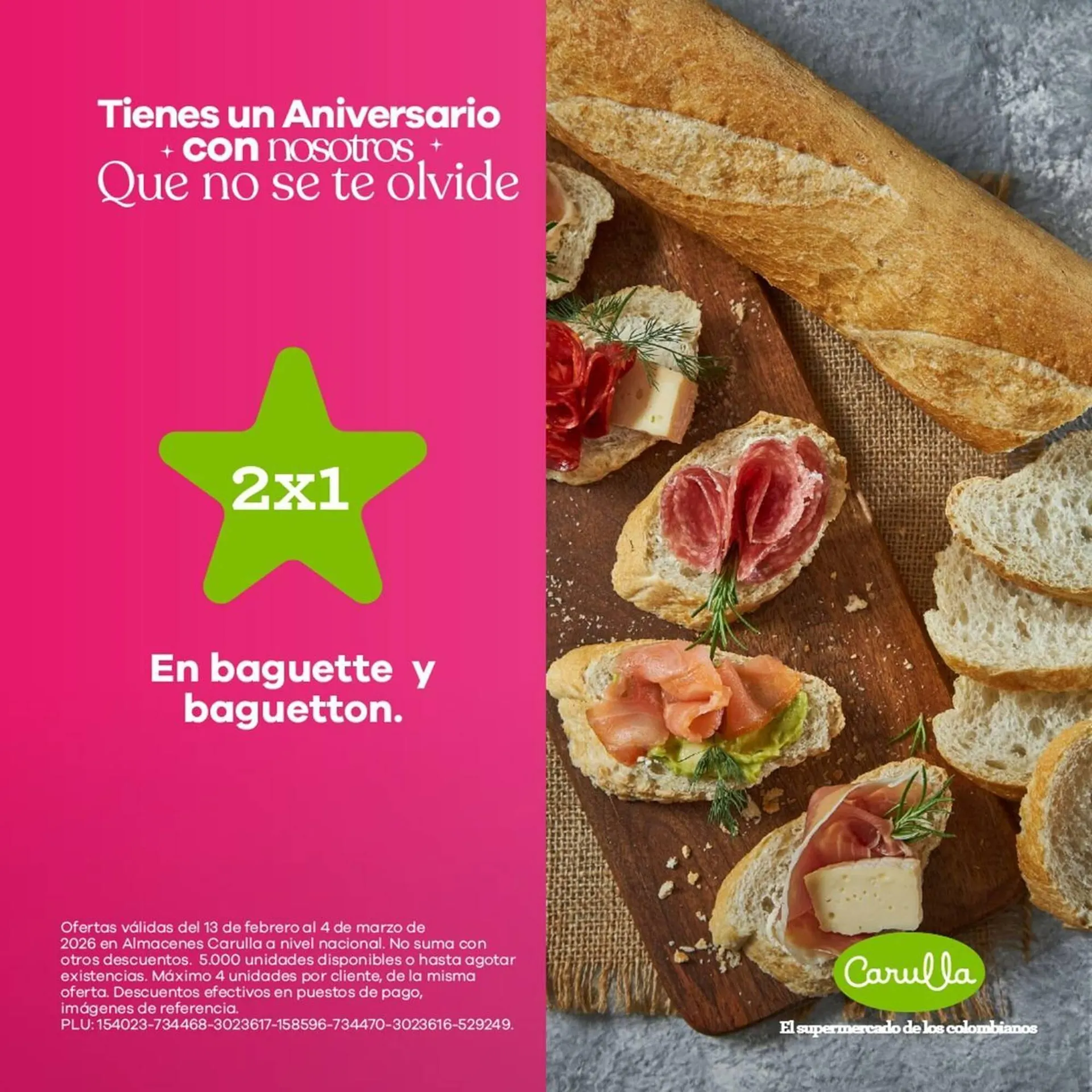 Catalogo de Catálogo Carulla 23 de febrero al 4 de marzo 2026 - Pag 1