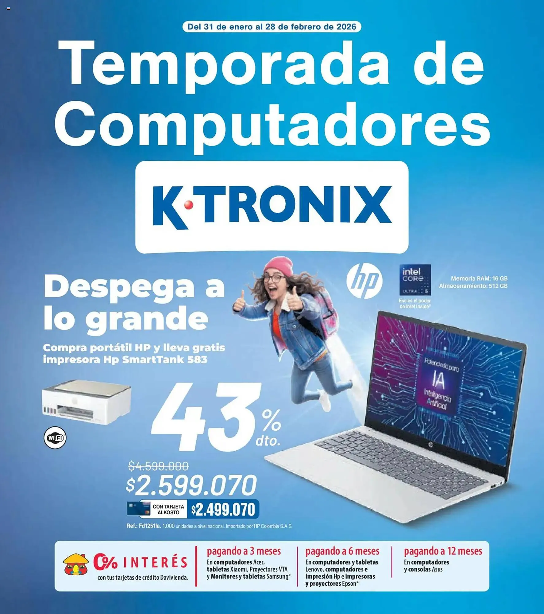 Catalogo de Catálogo Ktronix 31 de enero al 1 de marzo 2026 - Pag 1