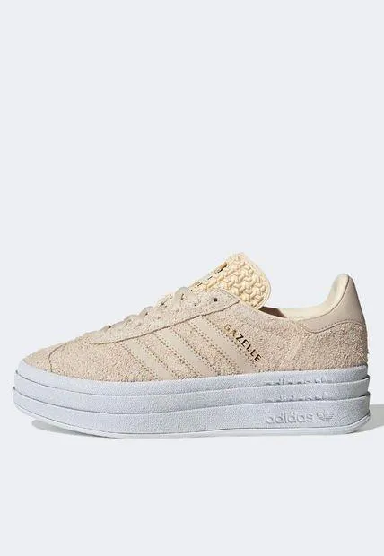 Tenis Lifestyle Palo Rosa-Blanco adidas Originals Gazelle Bold W