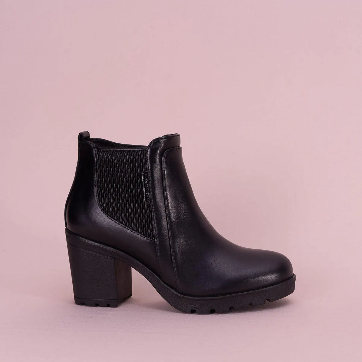 BOTINES PARA MUJER BRINA NEGRO