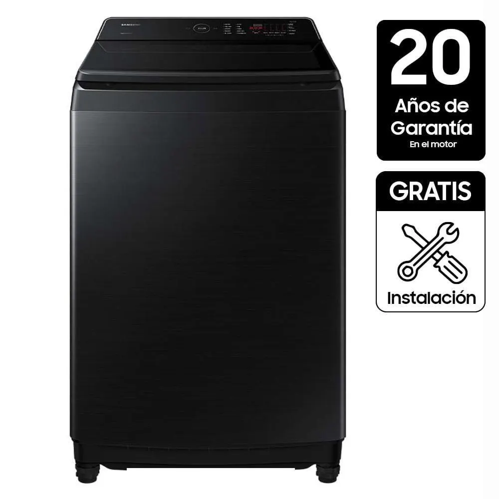 Lavadora SAMSUNG Carga Superior 19 kg (42 lb) WA19CG6745BVCO