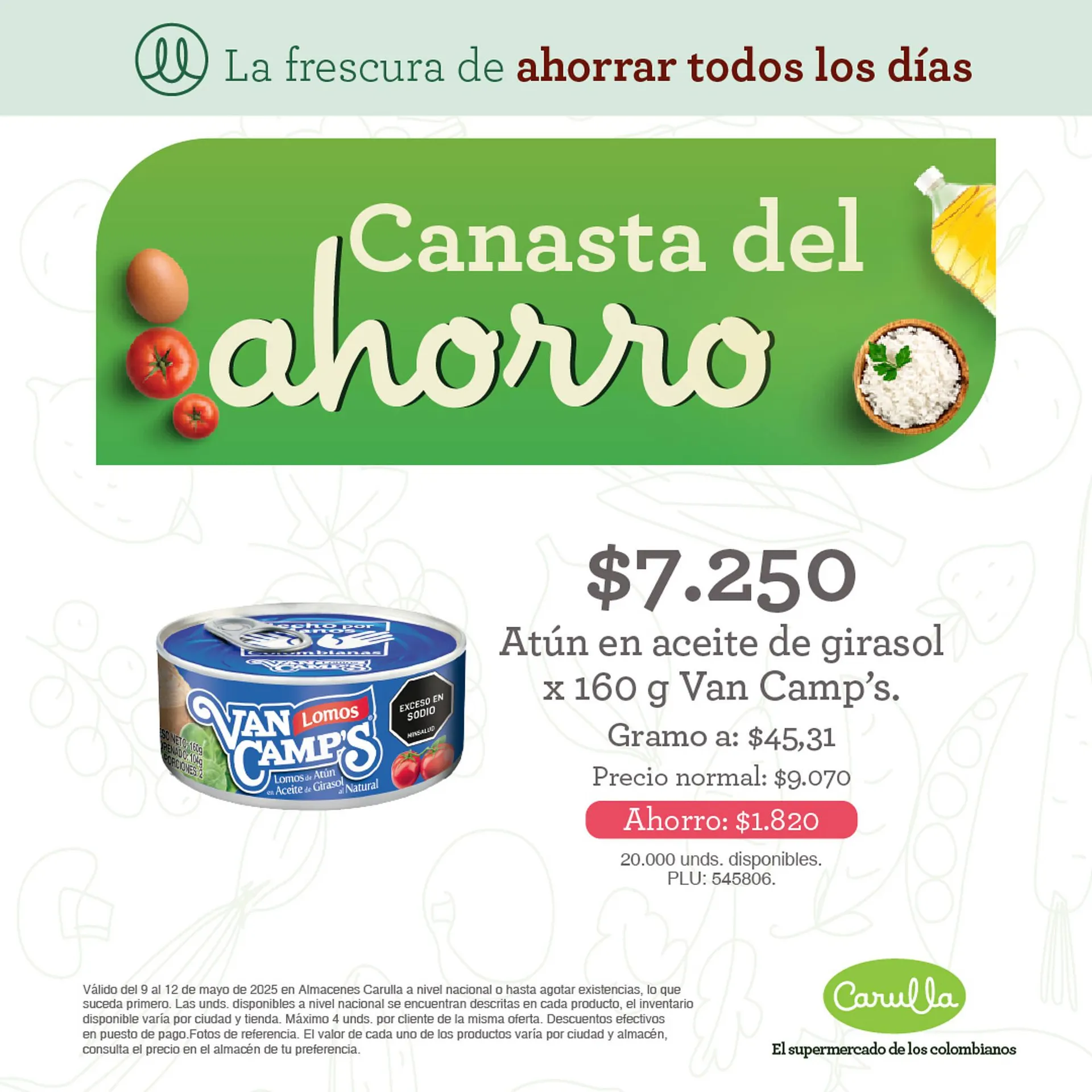 Catalogo de Catálogo Carulla 9 de mayo al 12 de mayo 2025 - Pag 3