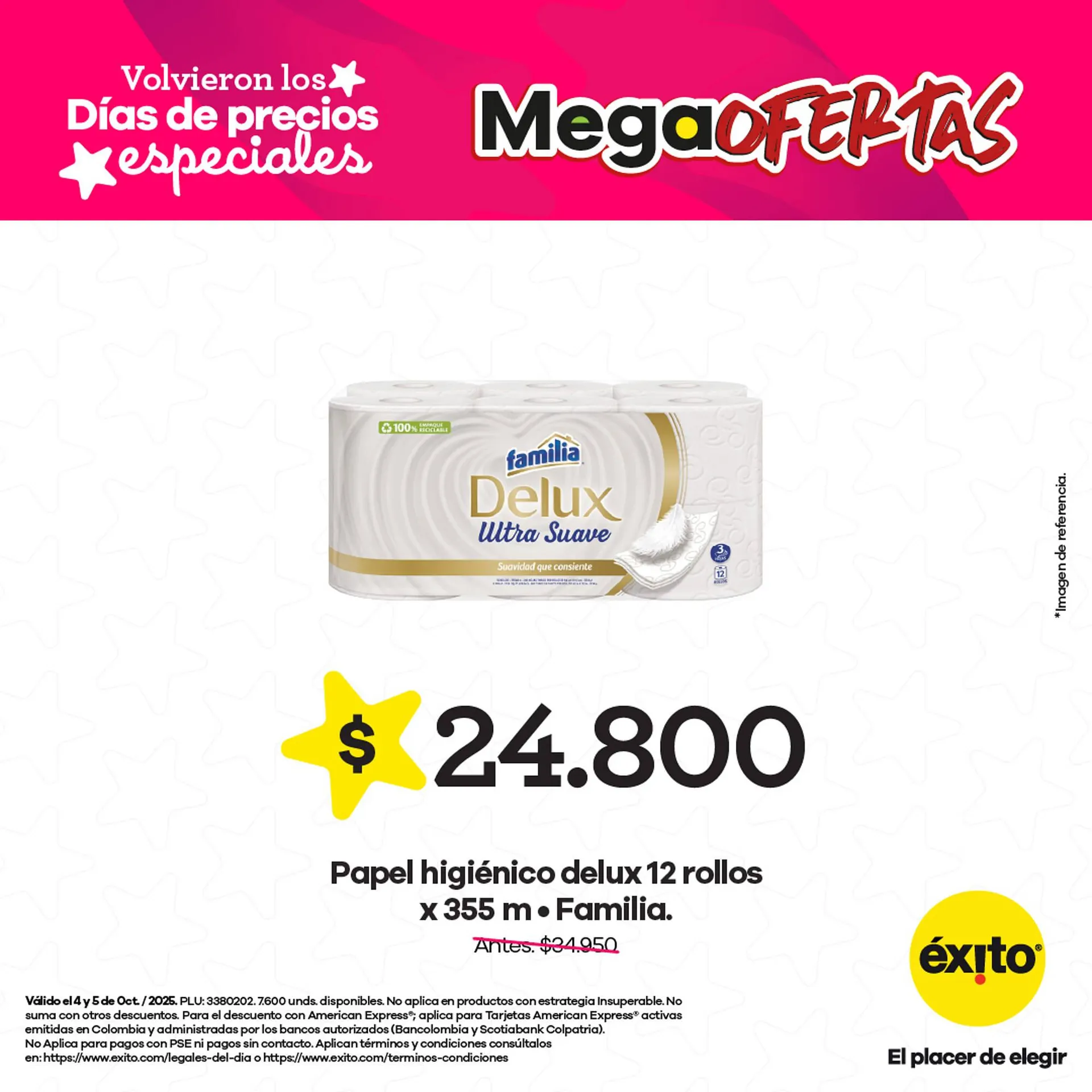 Catalogo de Catálogo Éxito 4 de octubre al 5 de octubre 2025 - Pag 3