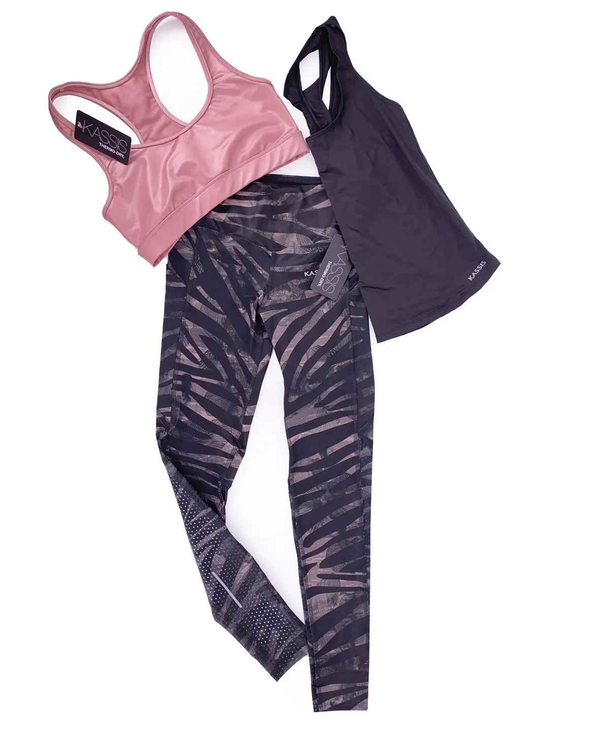 KIT TOBILLERO FELINE + TOP SALMON + BLUSA NEGRA