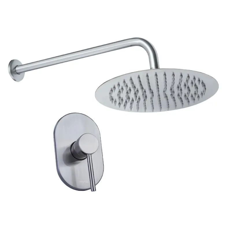 Conjunto ducha monocontrol 10" berlin cromo + brazo de 40cm