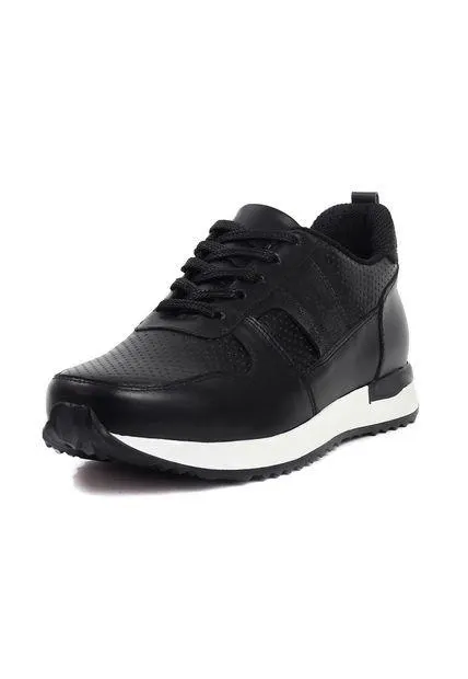 Tenis Cuero Negro Ocai Ivan 001