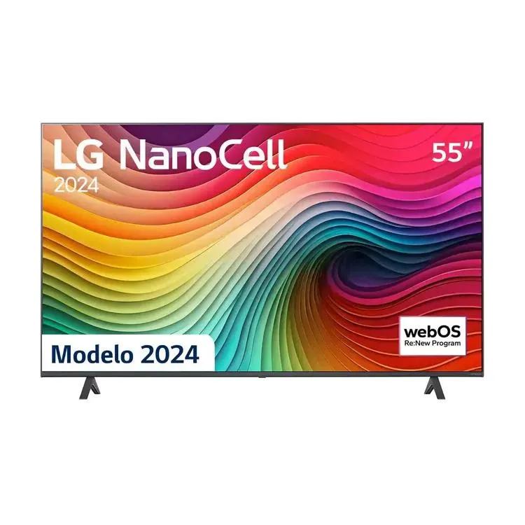 TV LG 55" Pulgadas 140 Cm 55NANO80 4K-UHD NanoCell Smart TV