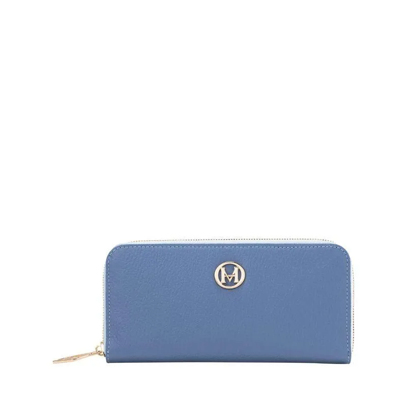 Billetera marcia azul celeste Fontana