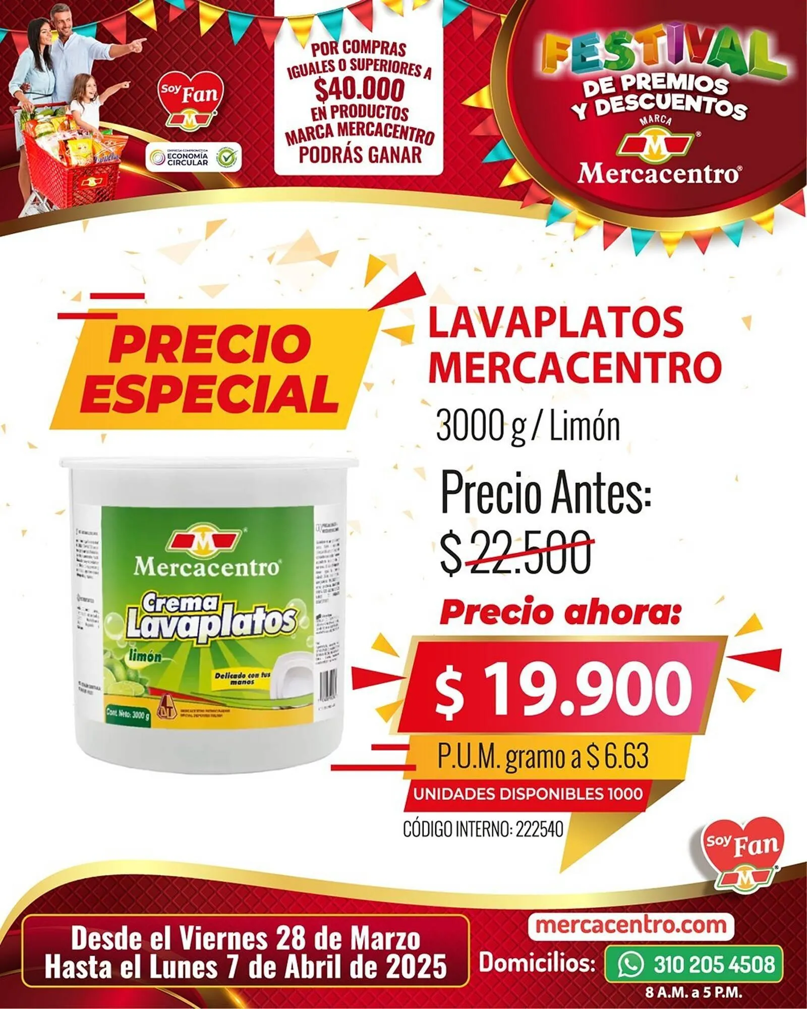 Catalogo de Catálogo MercaCentro 5 de abril al 7 de abril 2025 - Pag 1