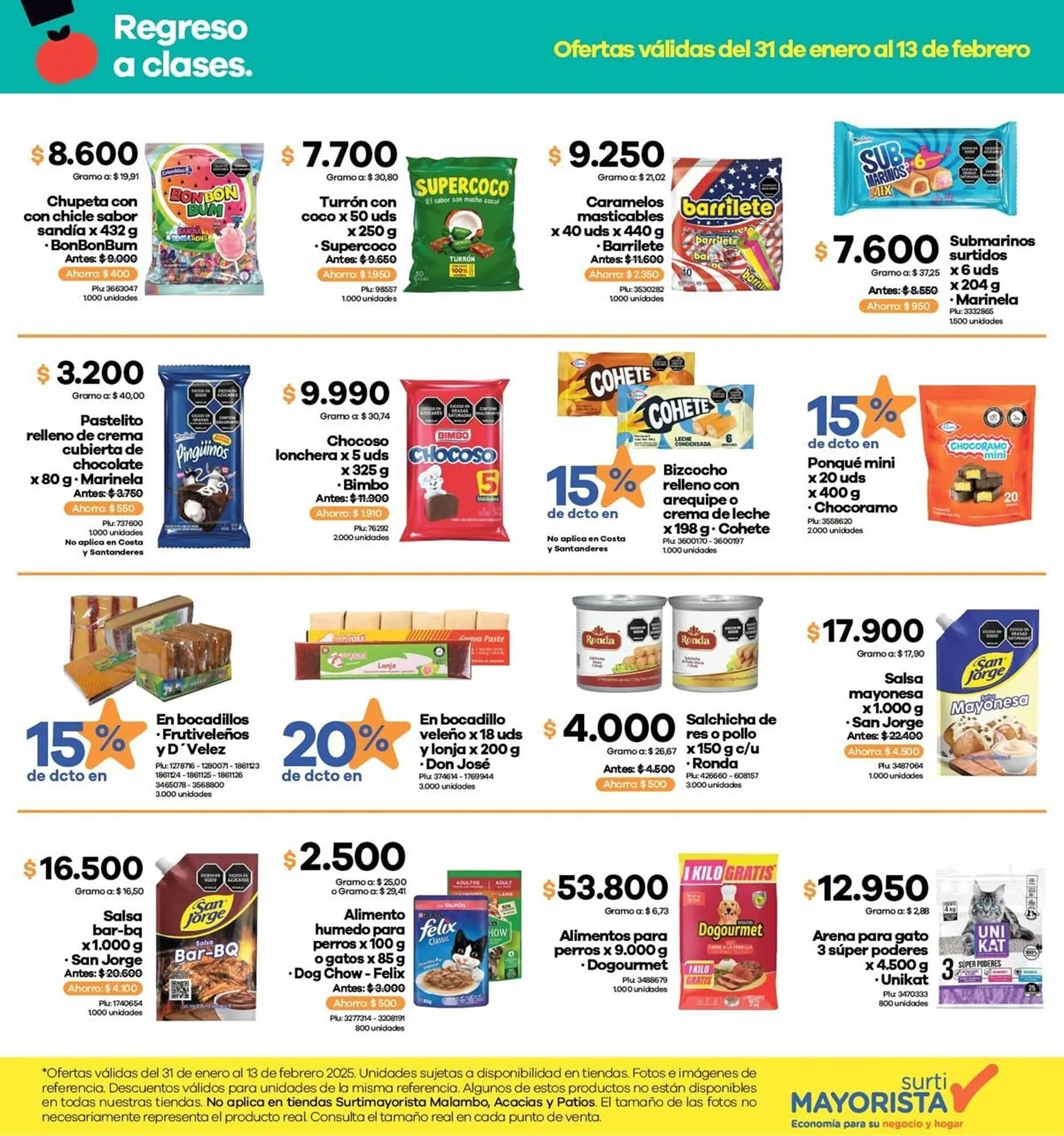 Catalogo de Catálogo Surtimayorista 3 de febrero al 13 de febrero 2025 - Pag 4