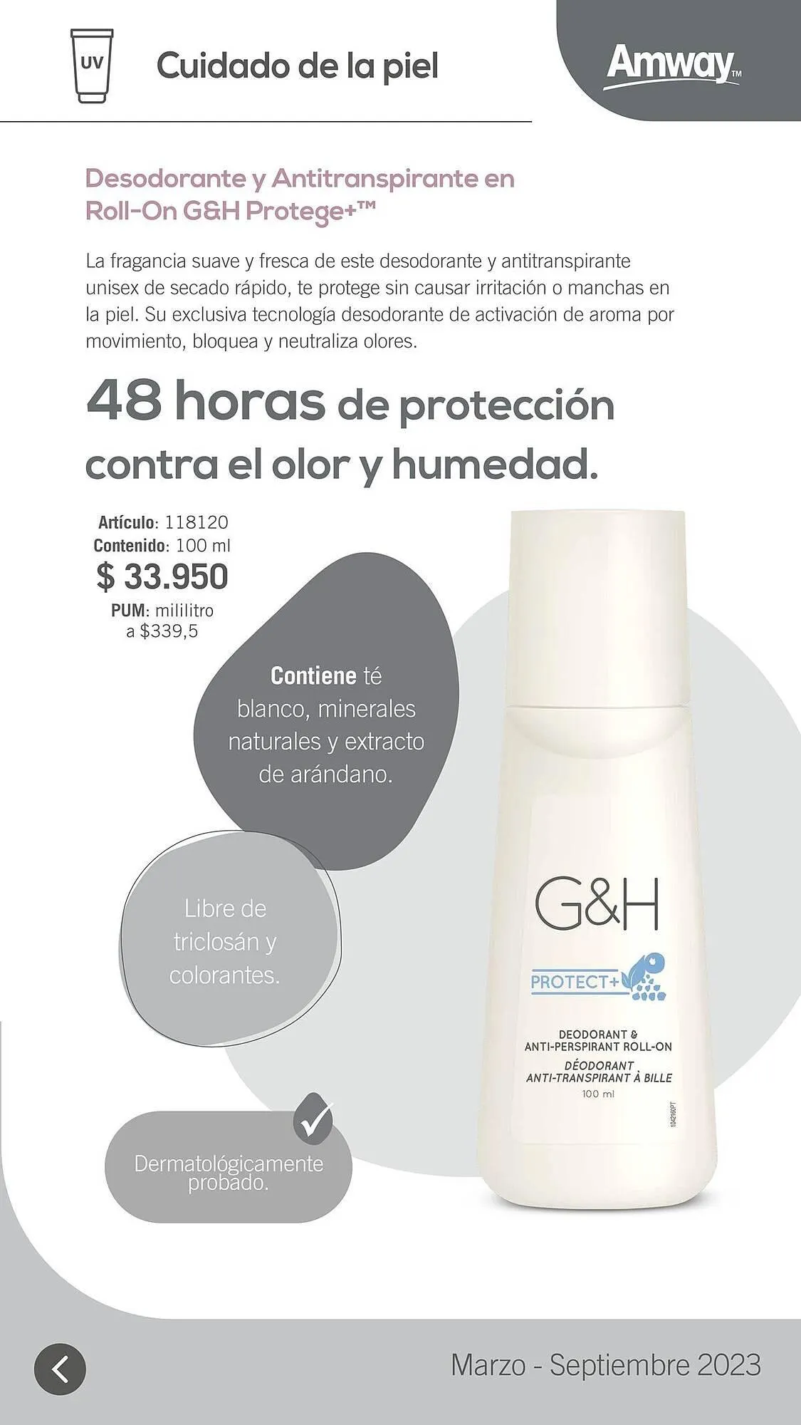 Catalogo de Catálogo Amway 14 de septiembre al 31 de diciembre 2024 - Pag 18
