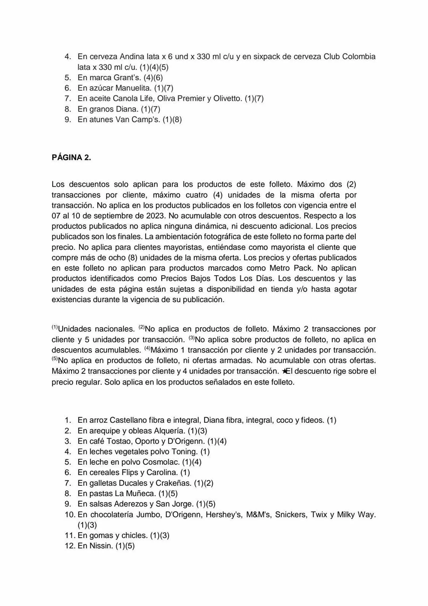 Catalogo de Catálogo Metro 7 de septiembre al 10 de septiembre 2023 - Pag 10