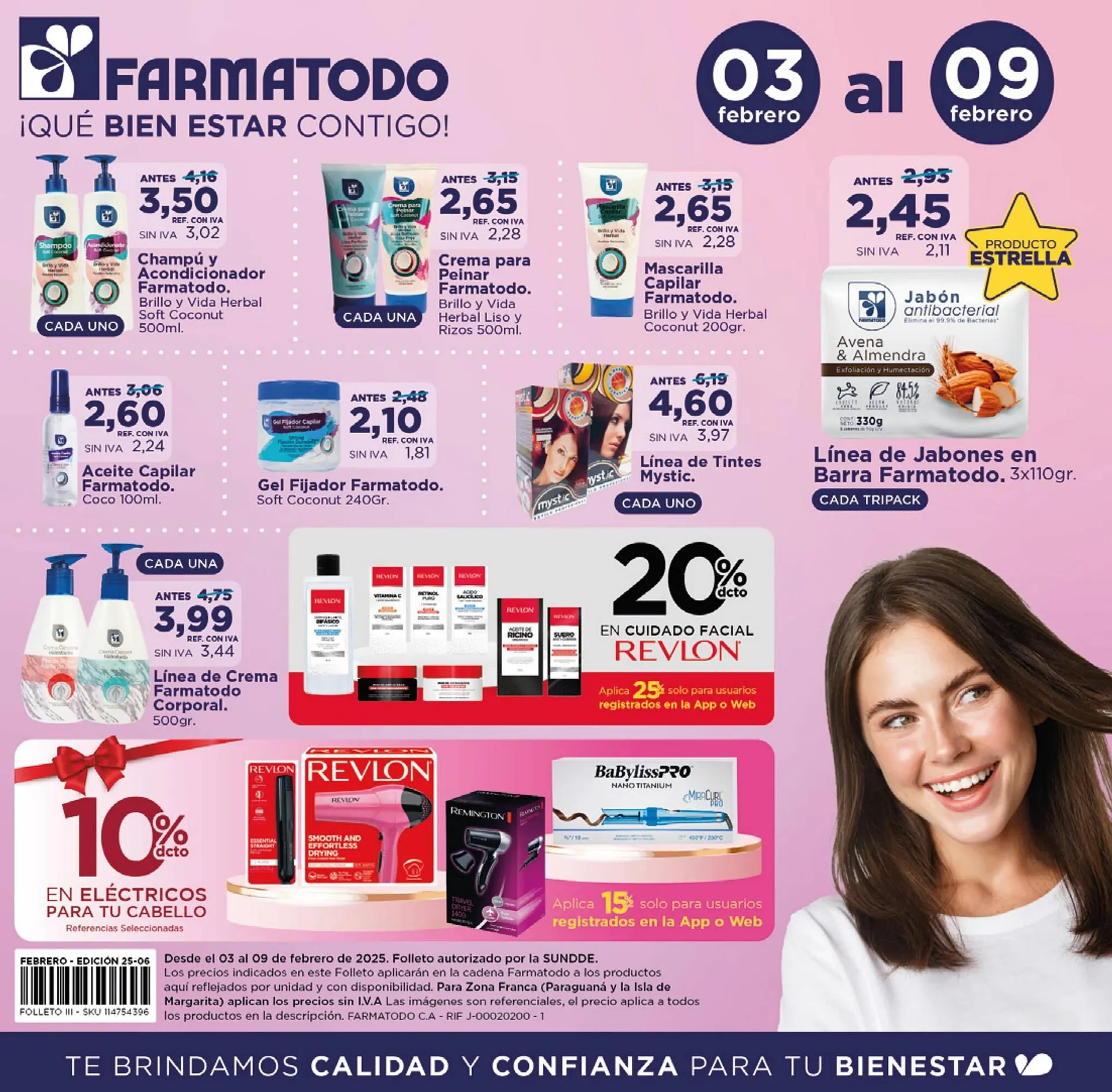 Catalogo de Catálogo FarmaTodo 3 de febrero al 9 de febrero 2025 - Pag 1
