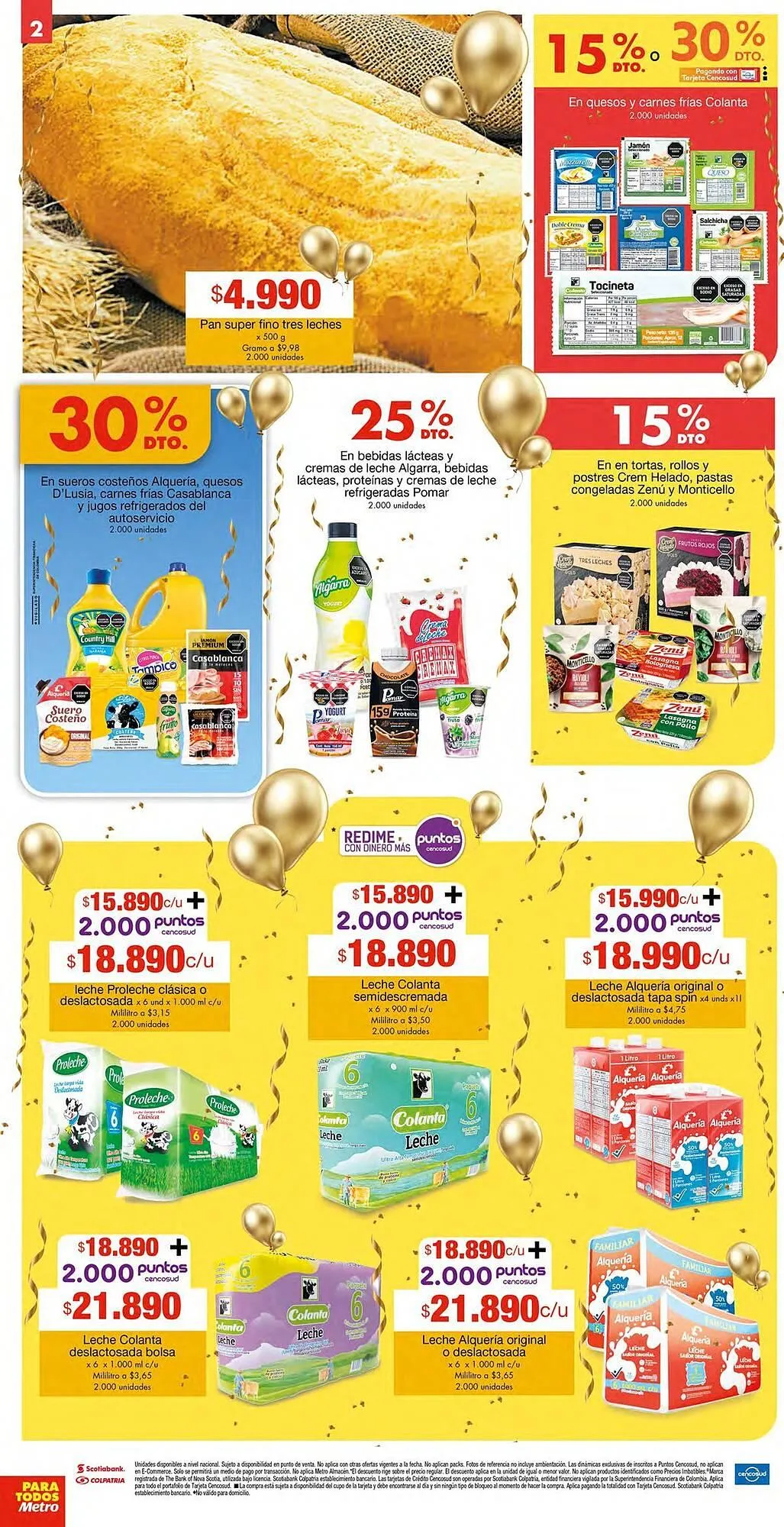 Catalogo de Catálogo Metro 27 de junio al 30 de junio 2025 - Pag 2