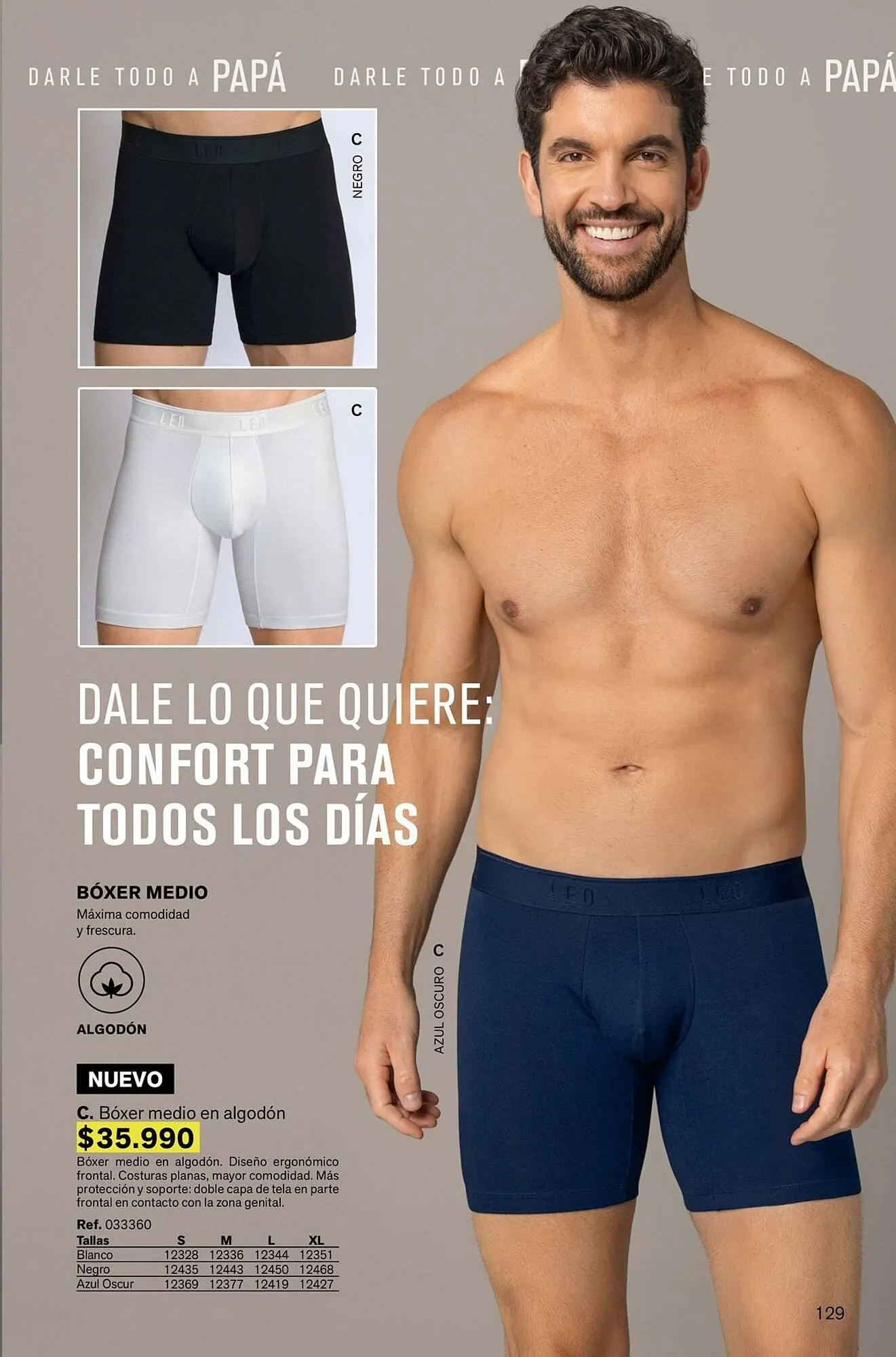 Catalogo de Catálogo Leonisa 1 de abril al 30 de abril 2025 - Pag 129