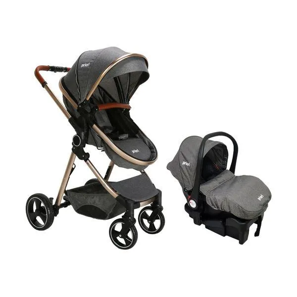 Coche System Mike Priori 3 en 1 - Gris