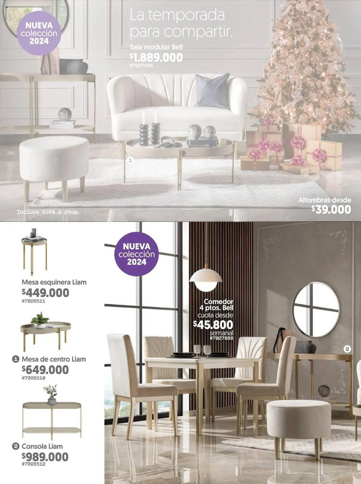 Catalogo de Catálogo Muebles Jamar 9 de noviembre al 7 de enero 2024 - Pag 10