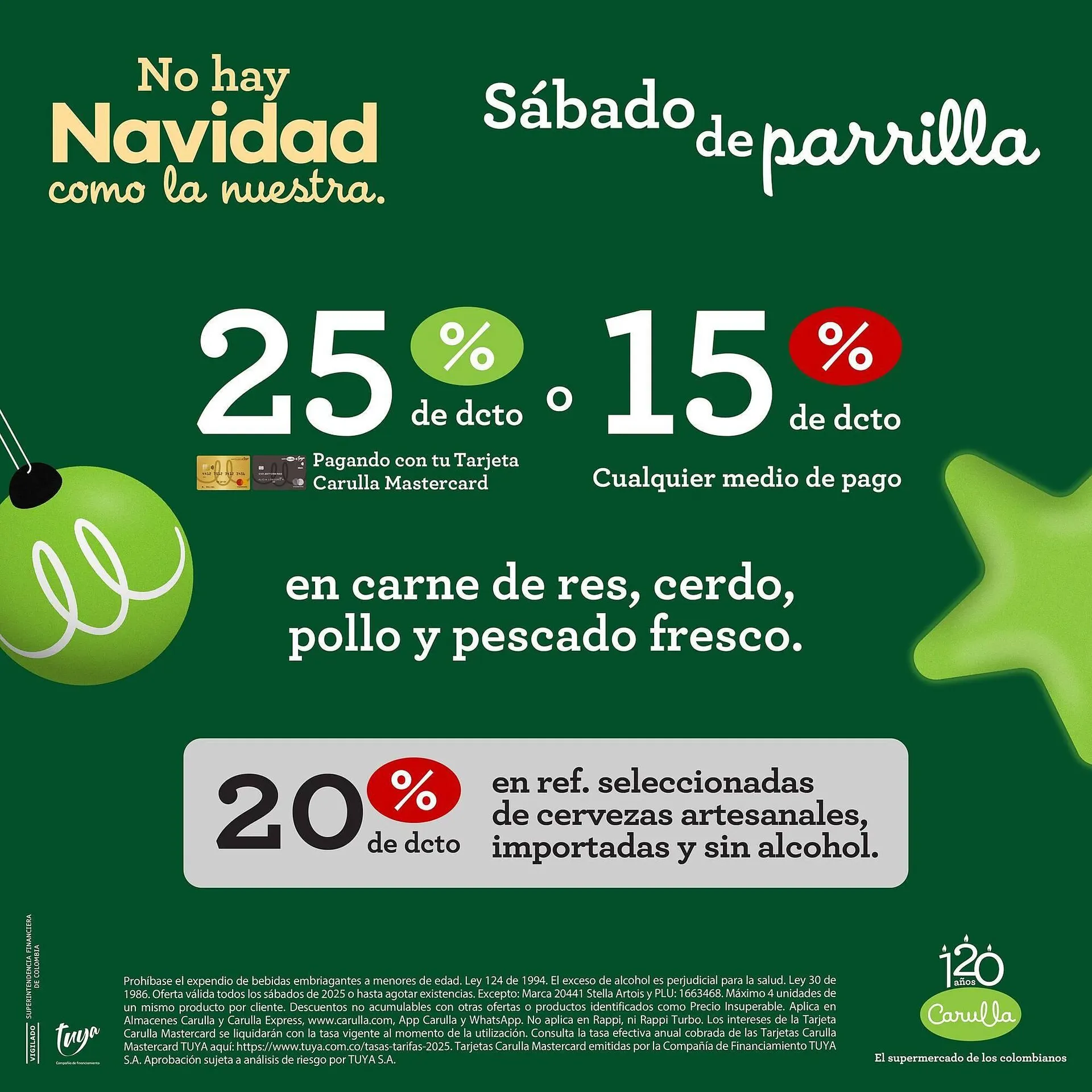 Catalogo de Catálogo Carulla 7 de diciembre al 14 de diciembre 2025 - Pag 1