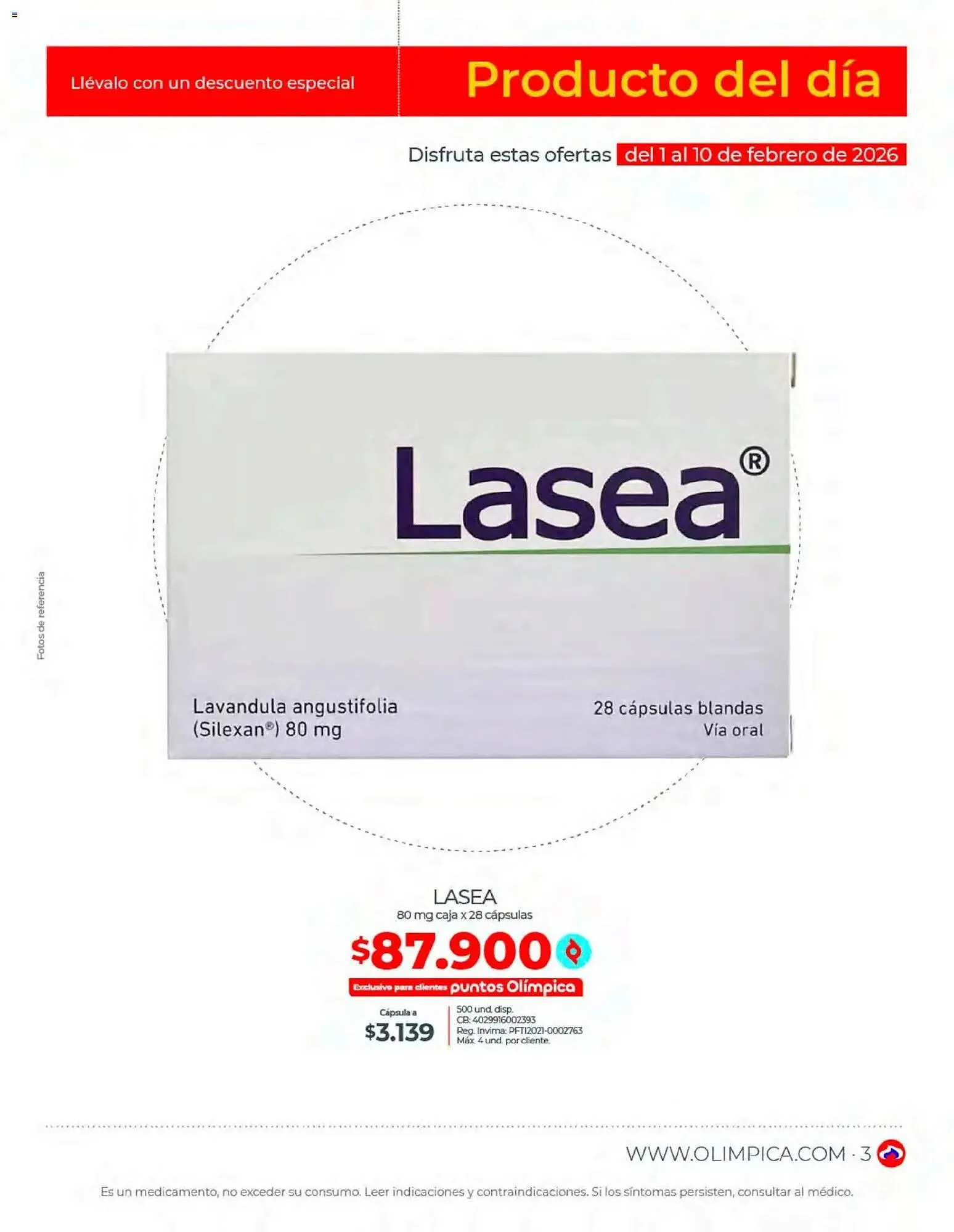 Catalogo de Catálogo Olímpica 1 de febrero al 1 de marzo 2026 - Pag 3