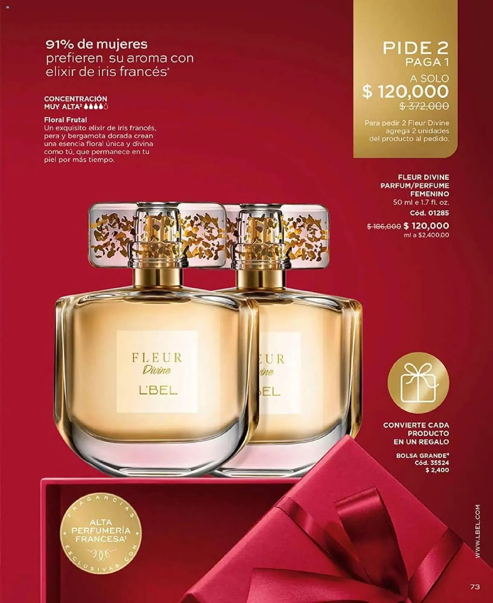 Catalogo de Catálogo L'bel 3 de noviembre al 1 de enero 2026 - Pag 73