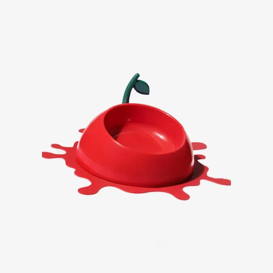 Set Tazón, Tapete Y Cuchara Cereza