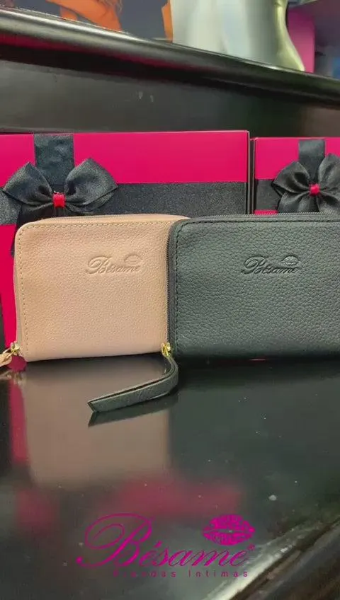 Miniwallet palo rosa bésame