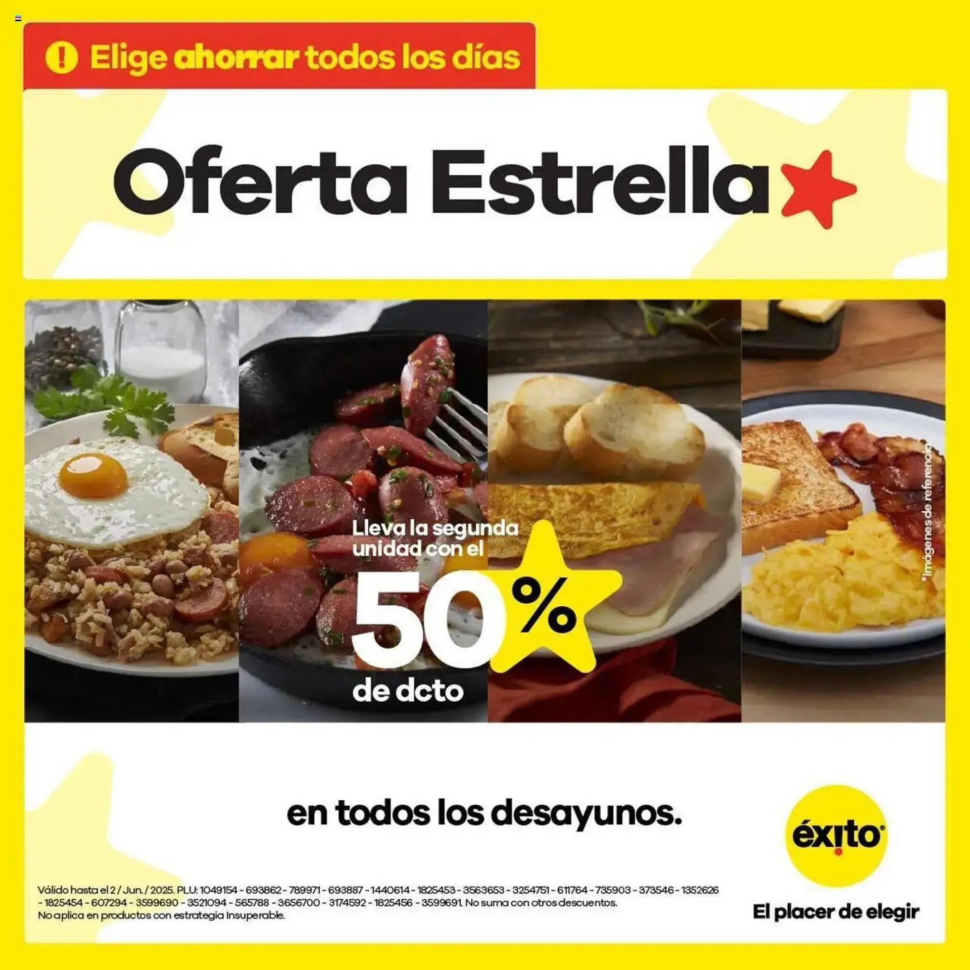 Catalogo de Catálogo Éxito 19 de mayo al 3 de junio 2025 - Pag 1