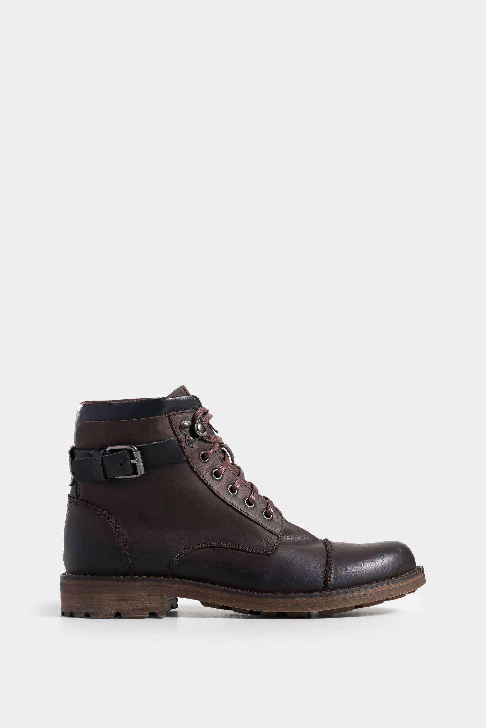 Botas alquimist de cuero para hombre correa decorativa