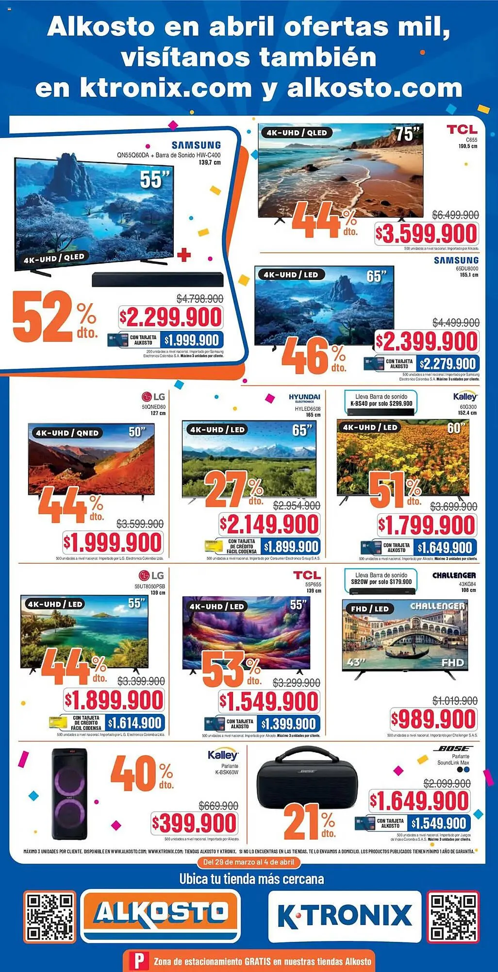 Catalogo de Catálogo Alkosto 29 de marzo al 4 de abril 2025 - Pag 12