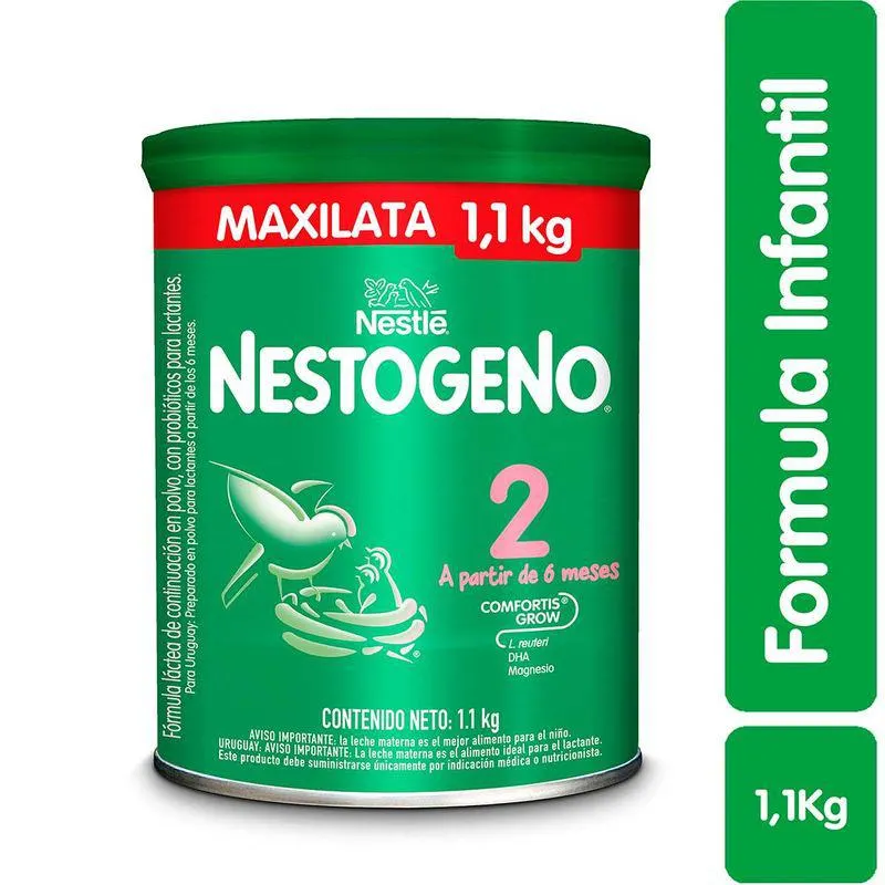 Formula Infantil Nestogeno 2 Lata X 1100 Gr