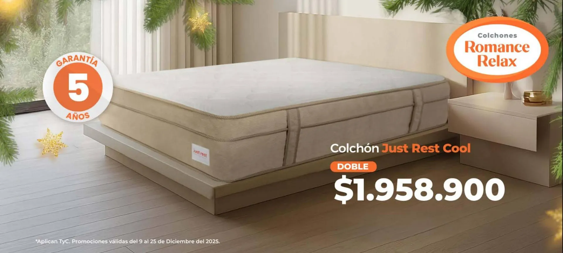 Catalogo de Catálogo Colchones Romance Relax 15 de diciembre al 25 de diciembre 2025 - Pag 4