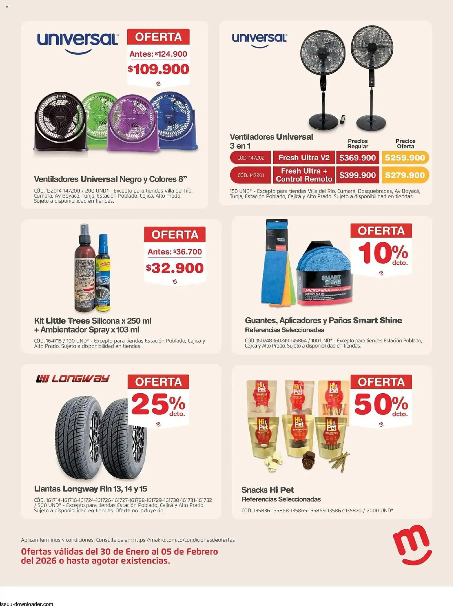 Catalogo de Catálogo Makro 30 de enero al 6 de febrero 2026 - Pag 22